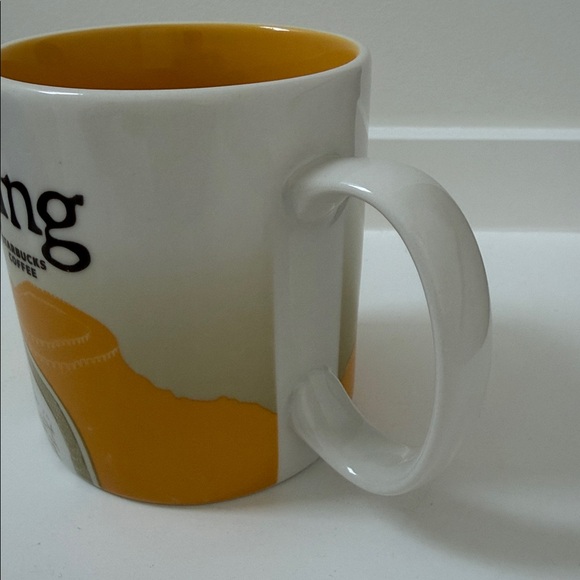 Starbucks Beijing Mug - Vibrant Yellow and White - Picture 6 of 7
